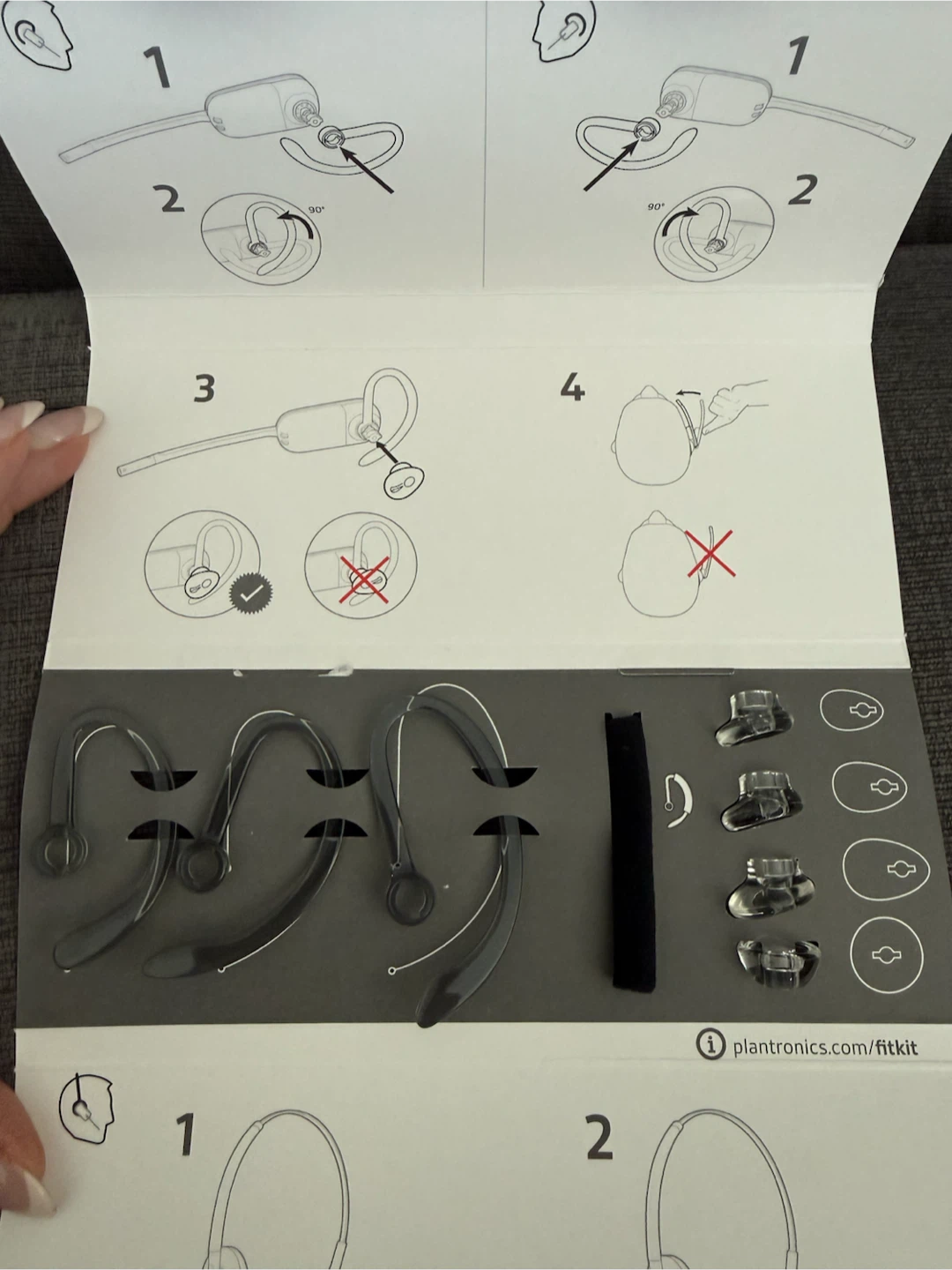 Plantronics Savi W740 Wireless Headset - photo 3