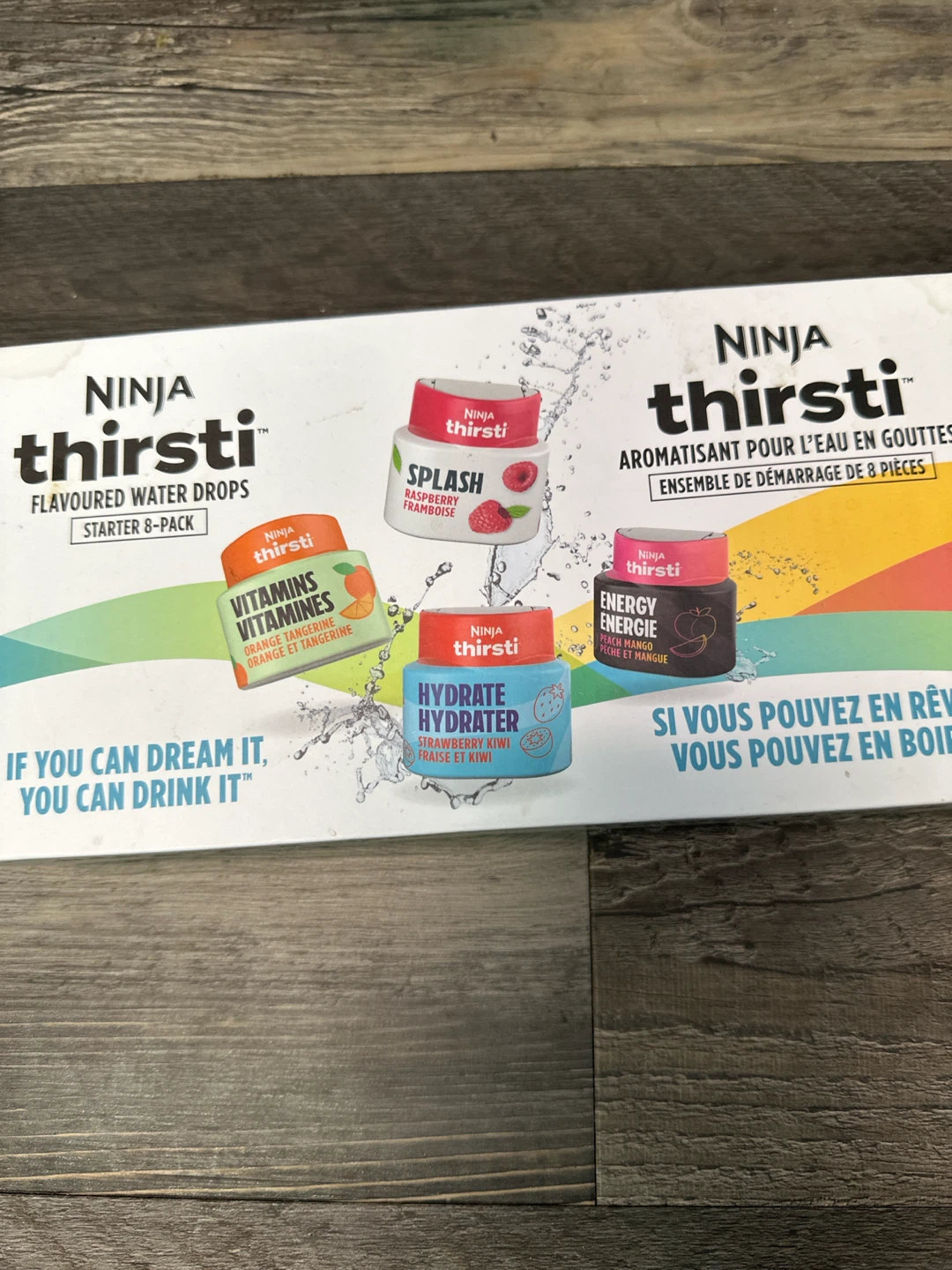 Ninja Thirsti Flavoured Water Drops Starter Pack (8-Piece) - photo 3