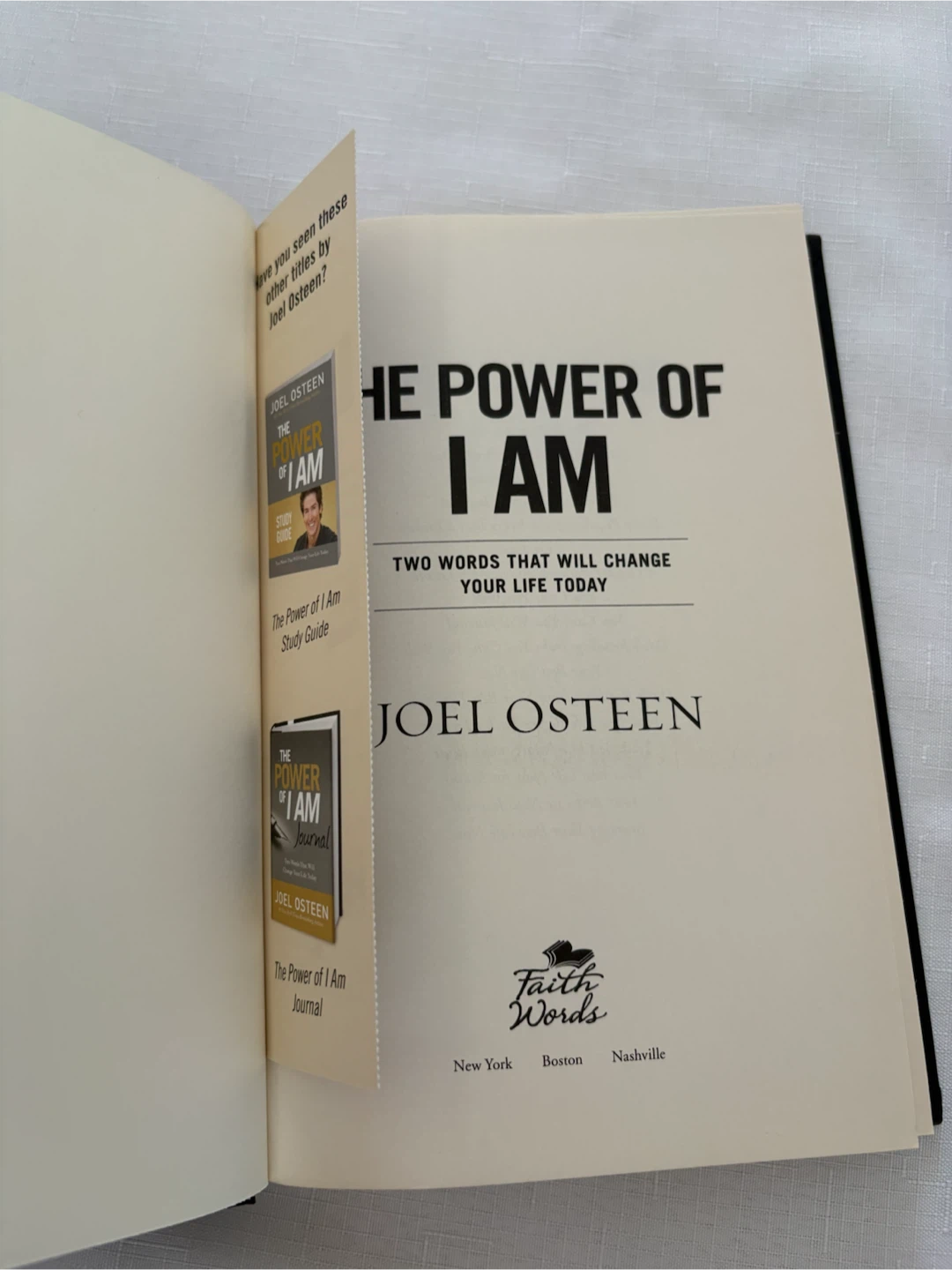 The Power of I AM by Joel Osteen - photo 2