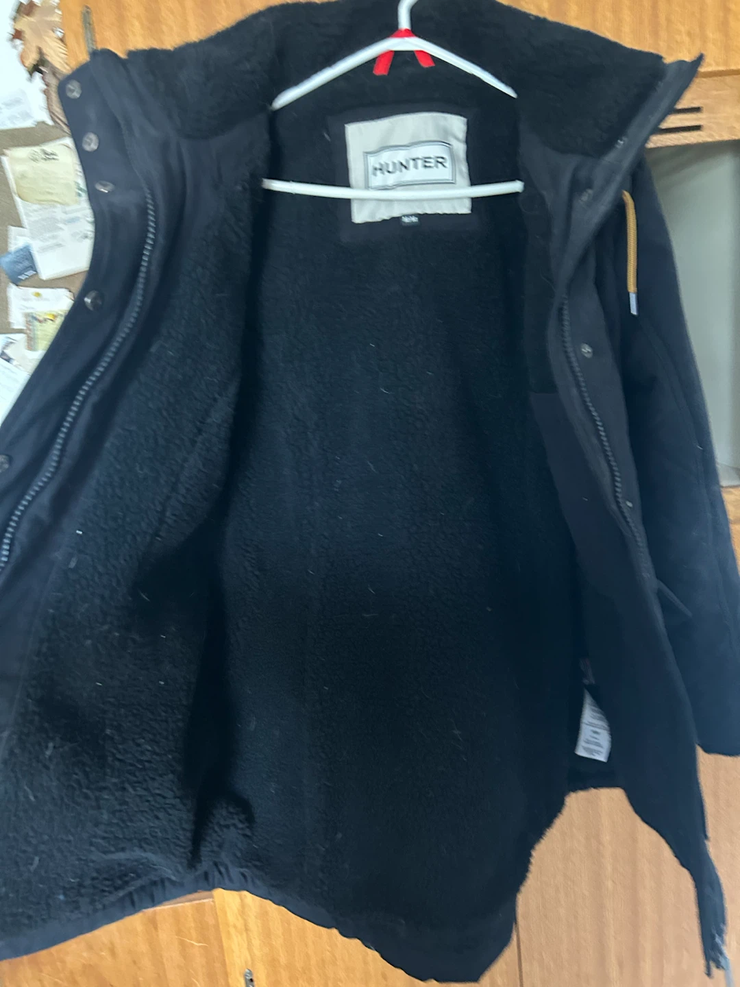 Hunter Black Quilted Lined Parka Jacket - photo 2