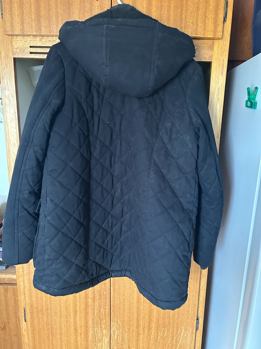 Hunter Black Quilted Lined Parka Jacket - photo 3