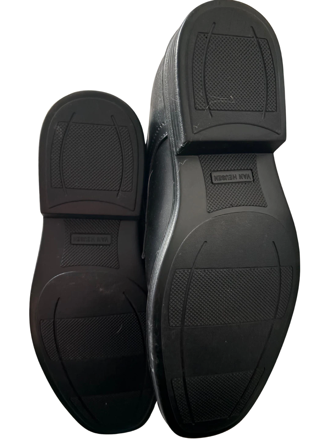 BNWOT Van Heusen Men's Black Dress Shoes size 9 - photo 2