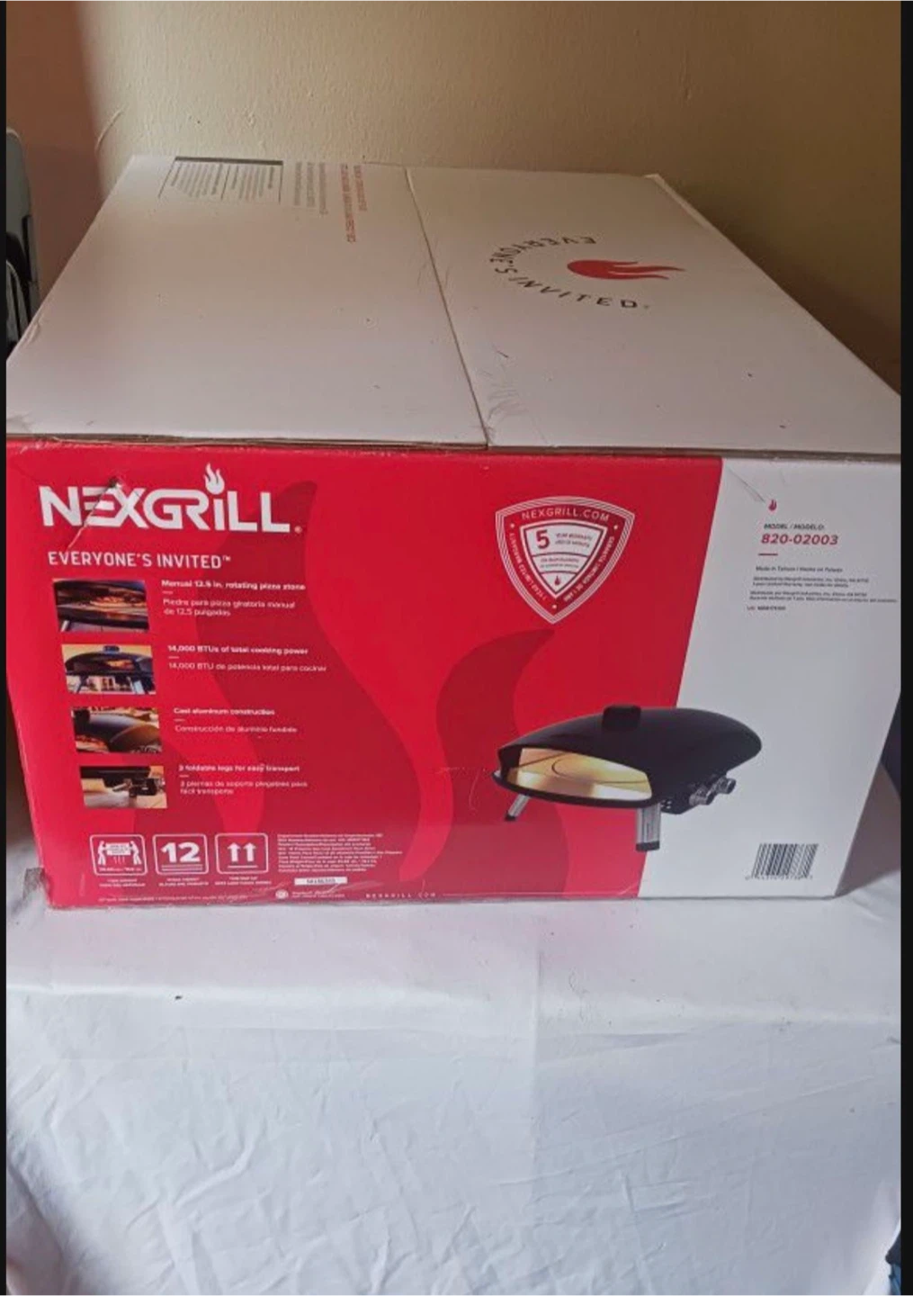 Nexgrill ORA 12 Propane Gas Pizza Oven - photo 2