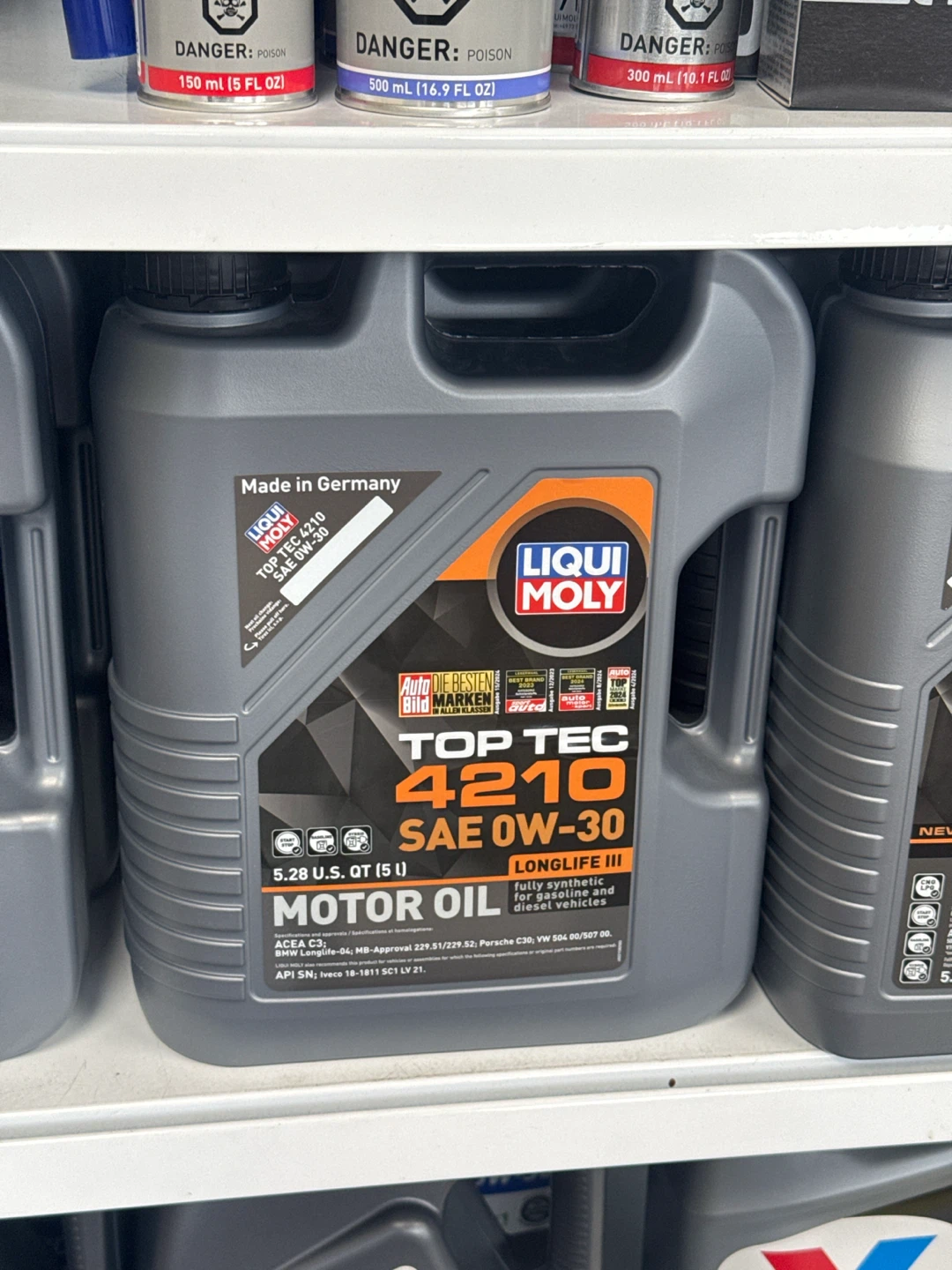 LIQUI MOLY TOP TEC 4210 SAE 0W-30 Motor Oil