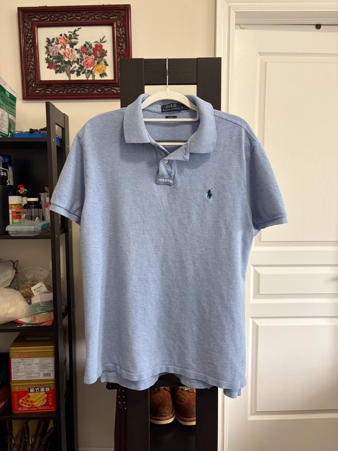 Polo Ralph Lauren Men's Blue Short Sleeve Polo Shirt