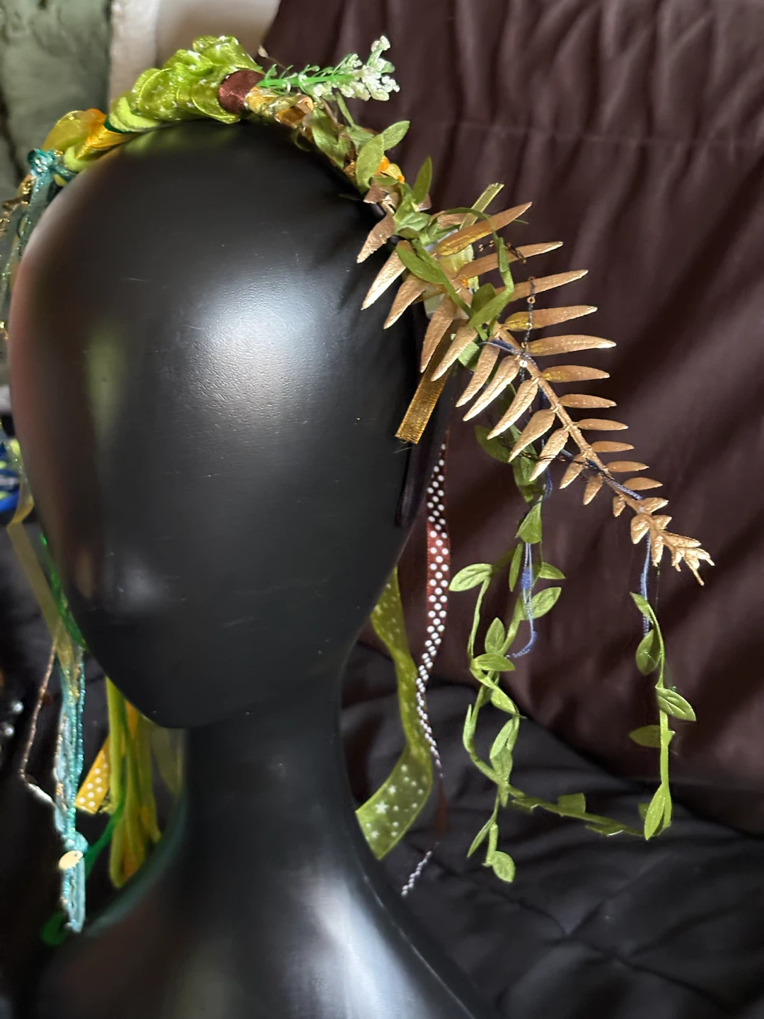 Handmade Fairy Flower Crown Headband - photo 2