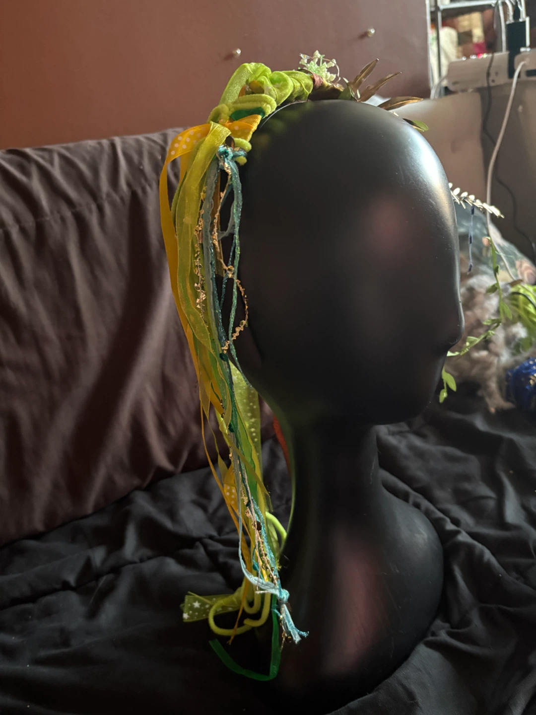Handmade Fairy Flower Crown Headband - photo 3