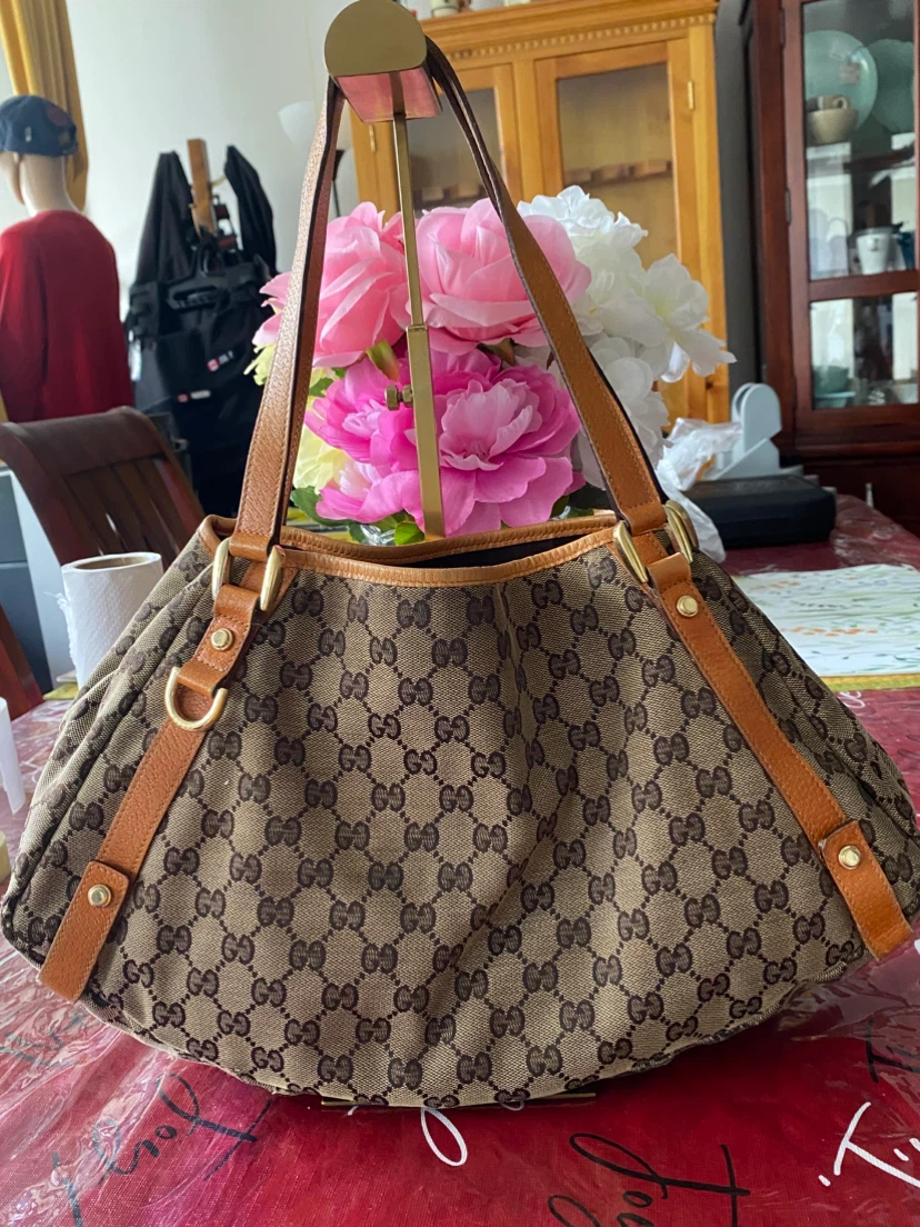 Gucci Monogram Canvas Abbey Shoulder bag - photo 3