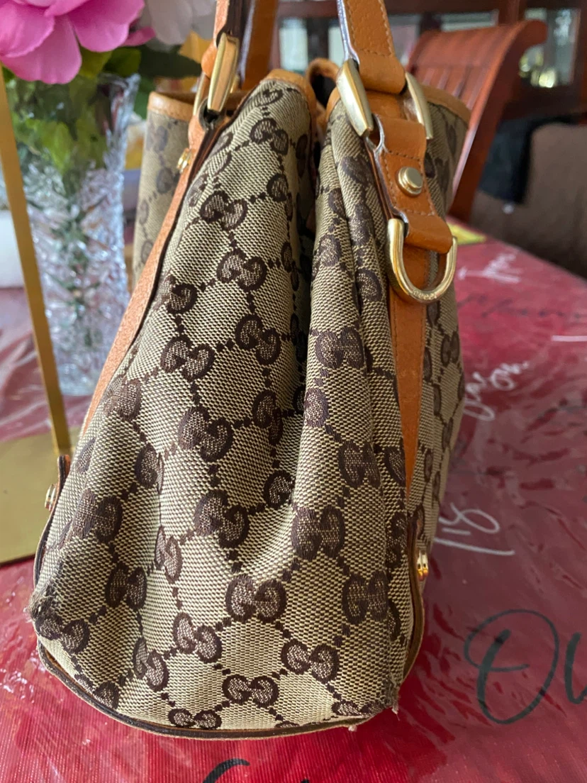 Gucci Monogram Canvas Abbey Shoulder bag - photo 5