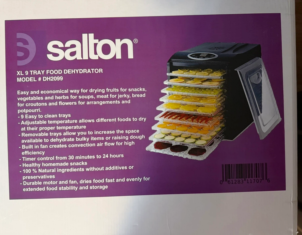 Salton XL 9 Tray Food Dehydrator DH2099