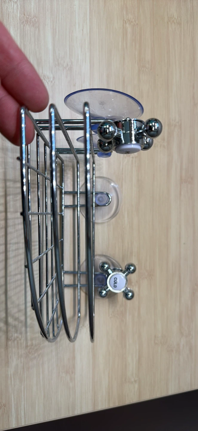 Wire Shower Caddy with Suction Cups - photo 2