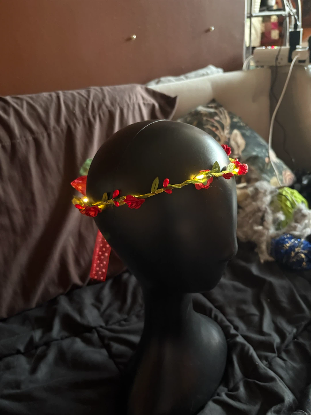 LED Rose Flower Crown - photo 2