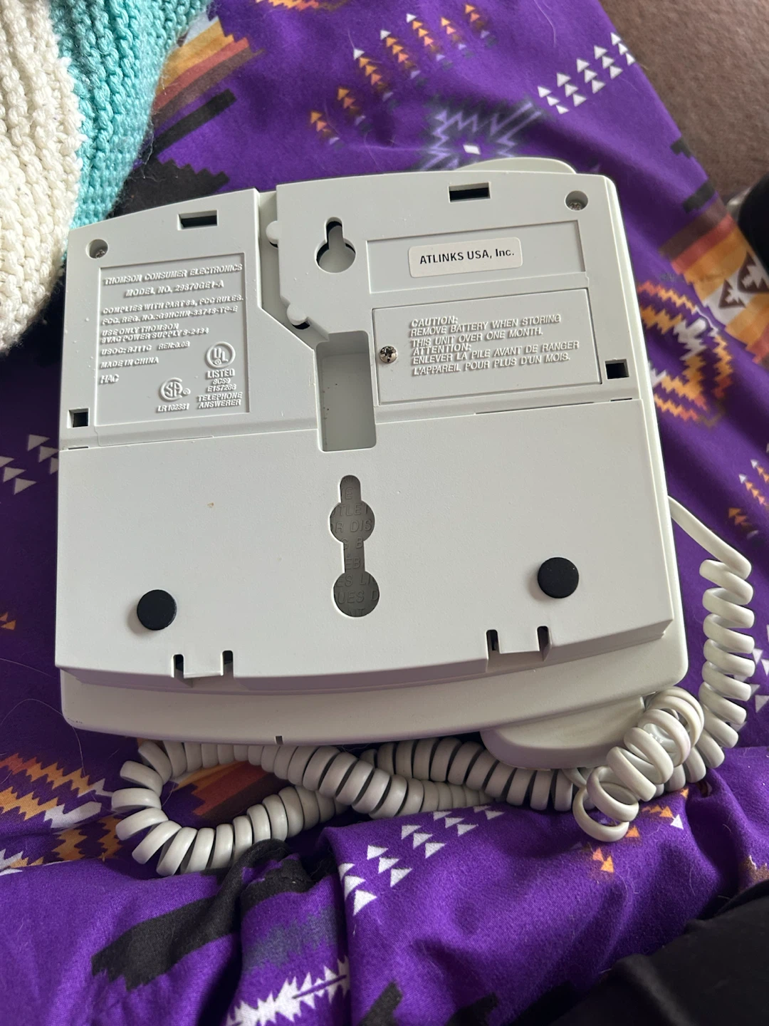 GE Digital Answering System Telephone - photo 3