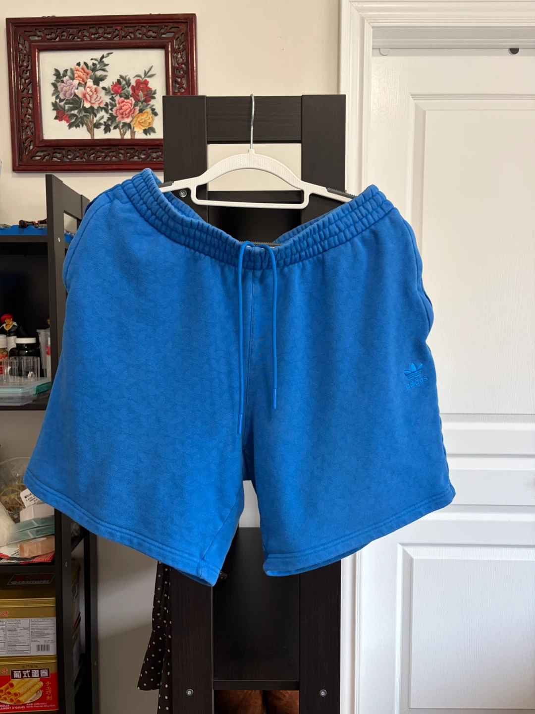 Adidas Originals Blue Athletic Shorts