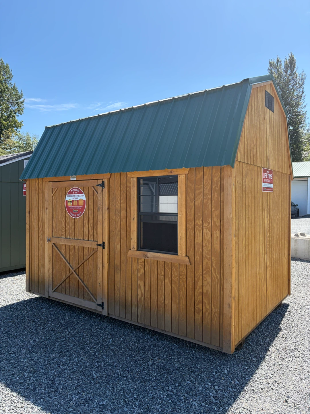 8’ x 12’ Lofted Barn / Storage shed