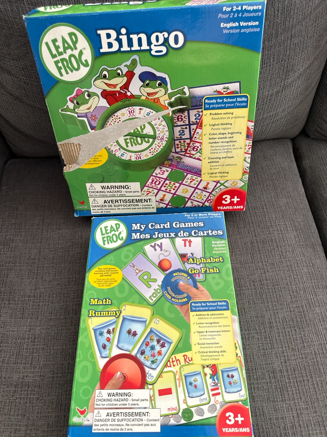 LeapFrog Bingo and My Card Games Set