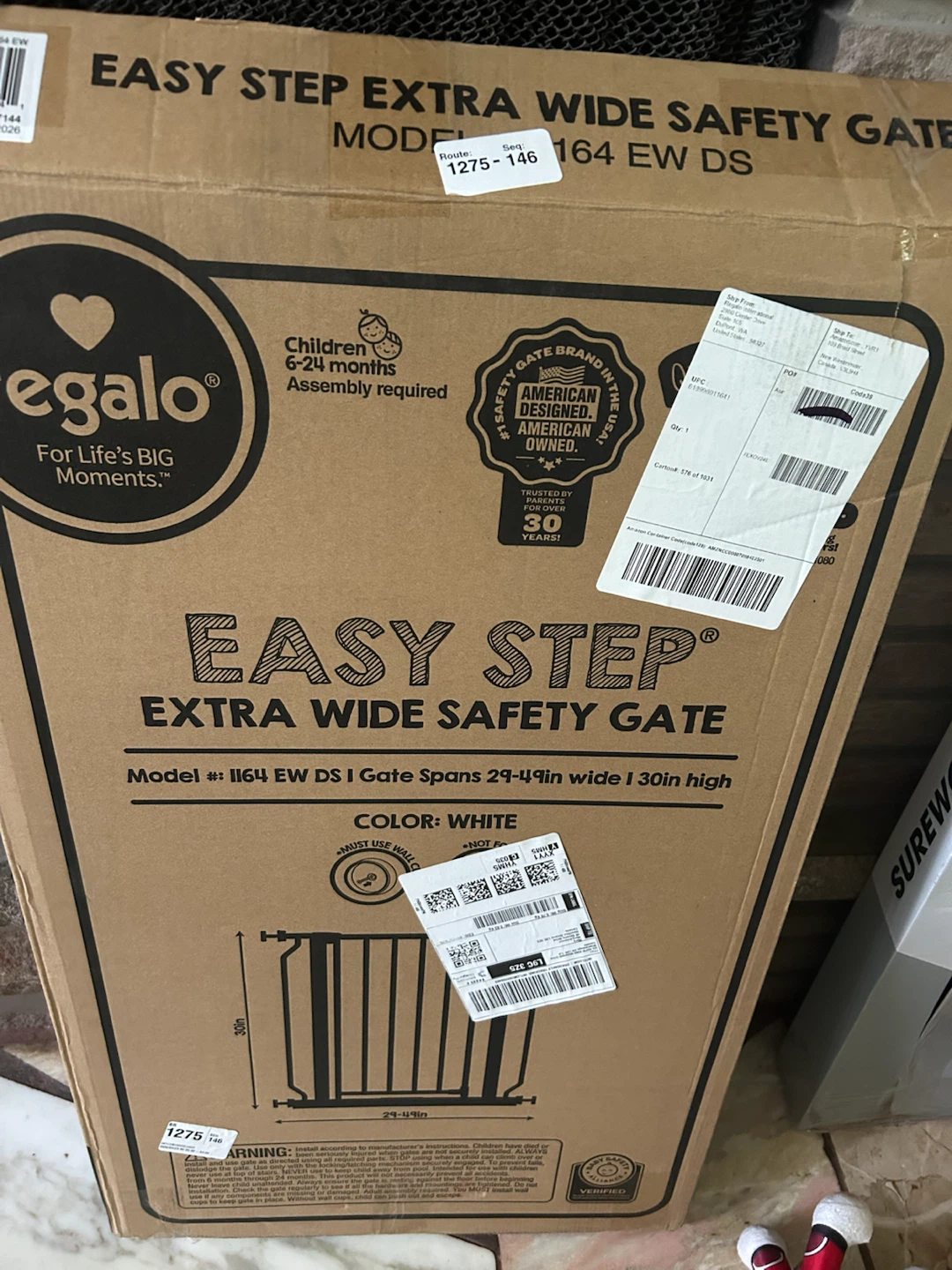 Evenflo Easy Step Extra Wide Safety Gate - photo 3