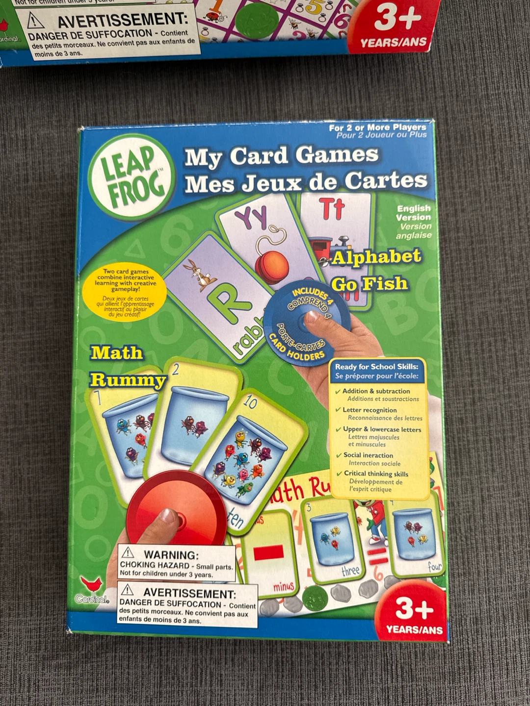 LeapFrog Bingo and My Card Games Set - photo 2