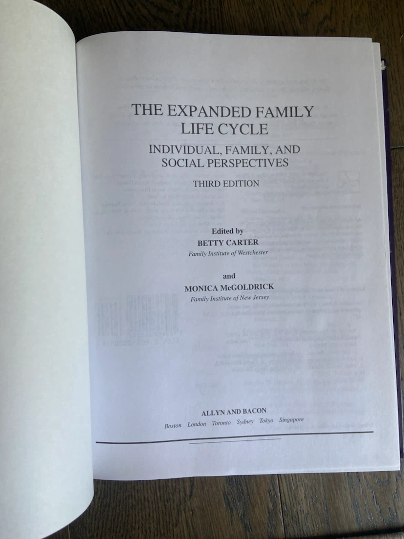 Expanded Family Life Cycle Textbook 3rd Ed - photo 5