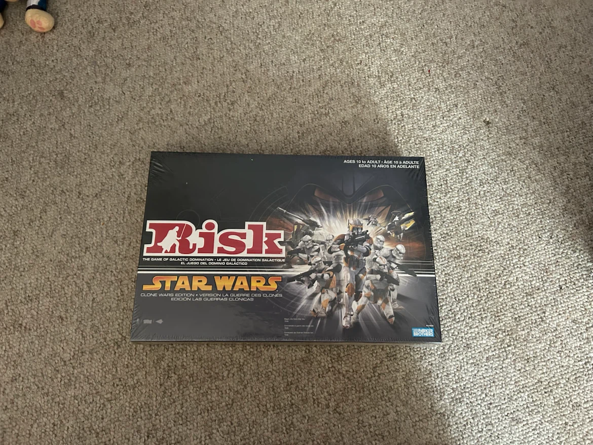 New Risk Star Wars Clone Wars Edition Board Game