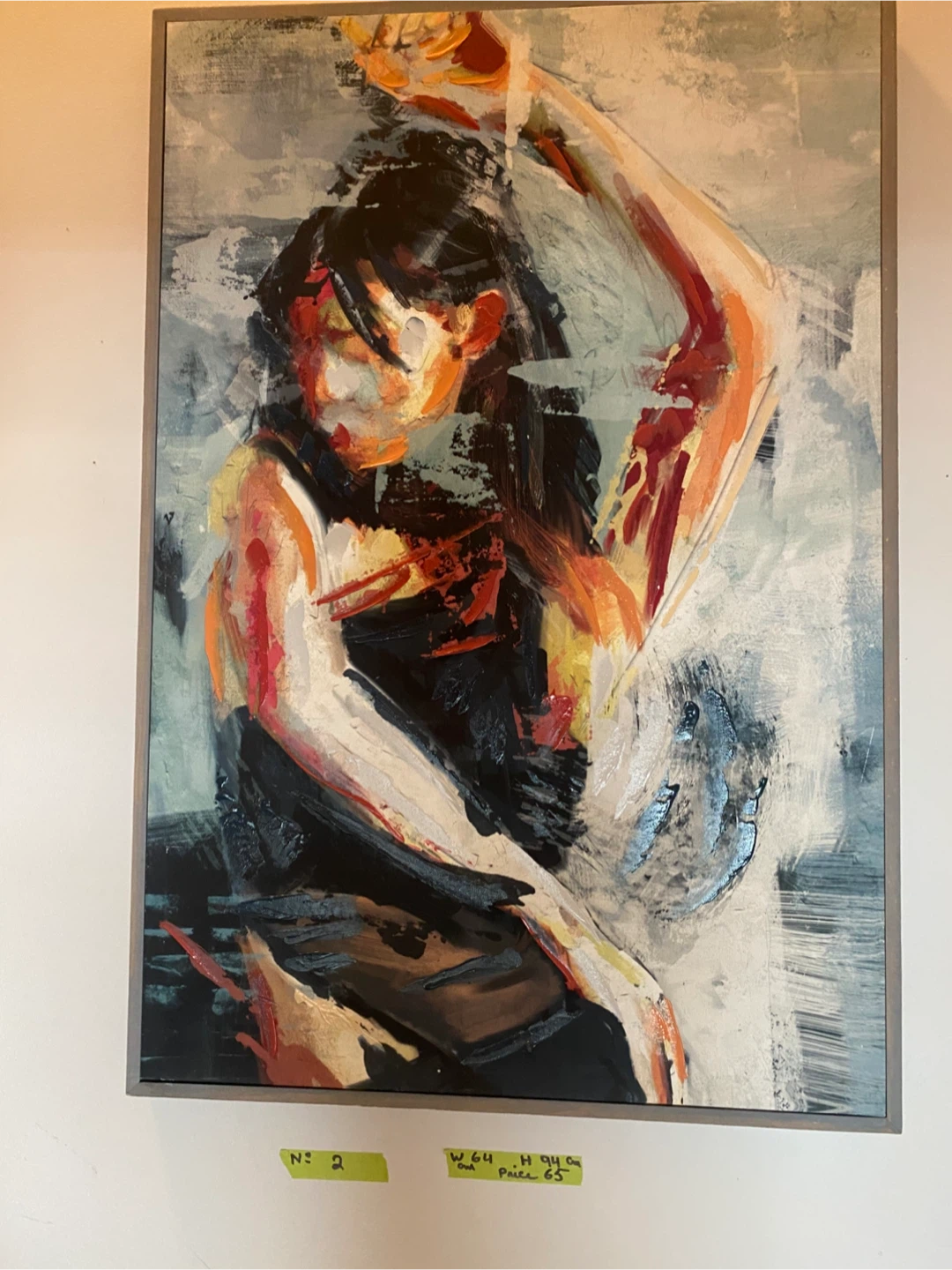 Large Framed Still Life Painting - photo 2