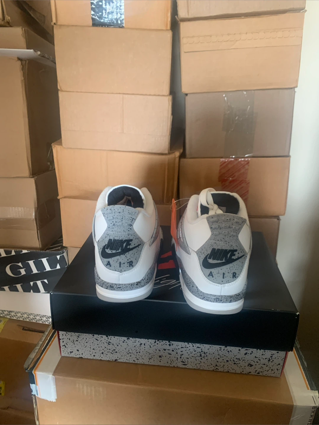 Nike Air Jordan 4 Retro "White Cement" - photo 3