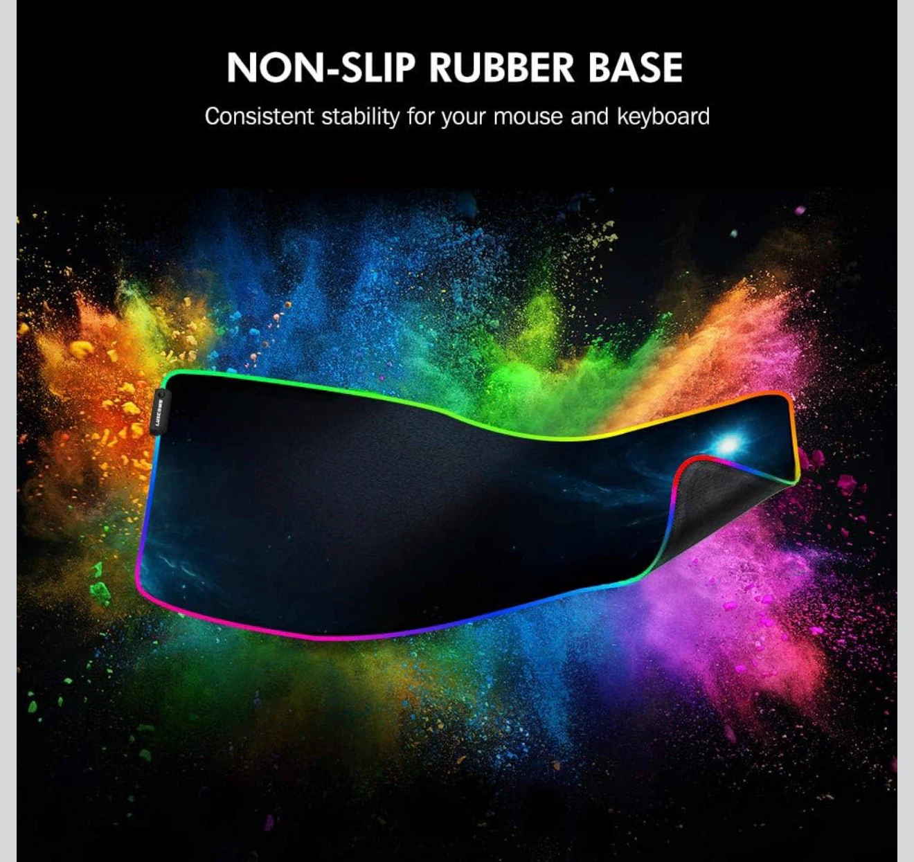 BRAND NEW!! RGB Soft Gaming Mouse Pad Large - photo 4