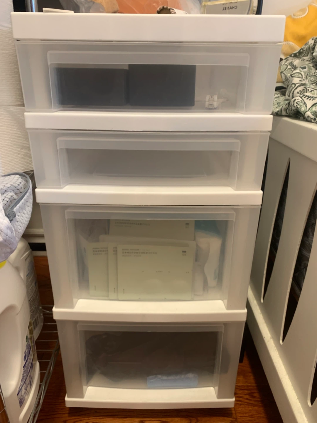 IRIS USA 4-Drawer Storage Cart