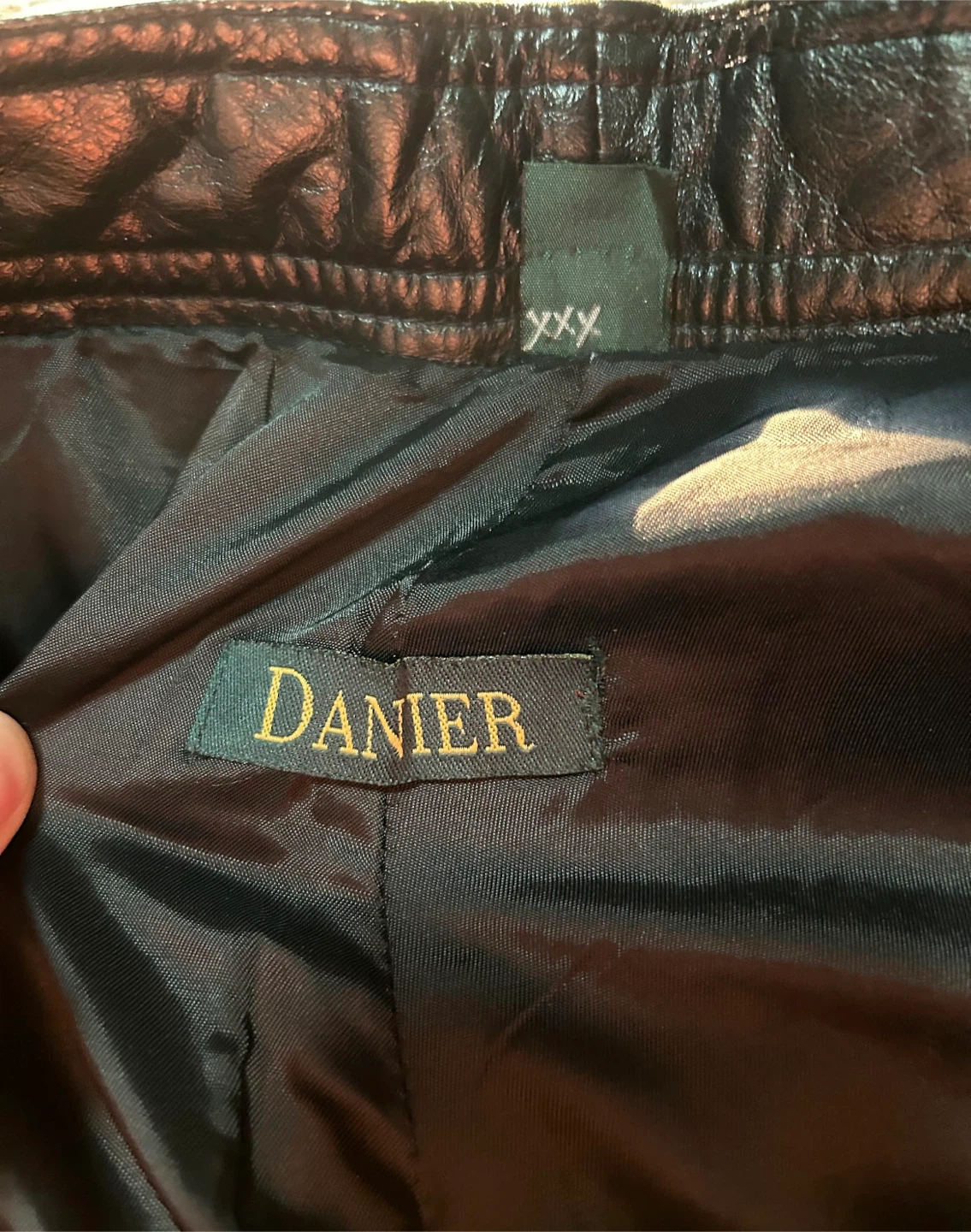 Women’s Danier Black Leather Pants Asking $200 OBO