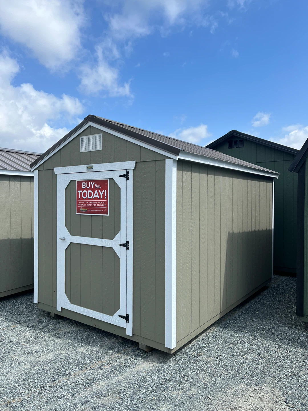 8x12 Utility Shed