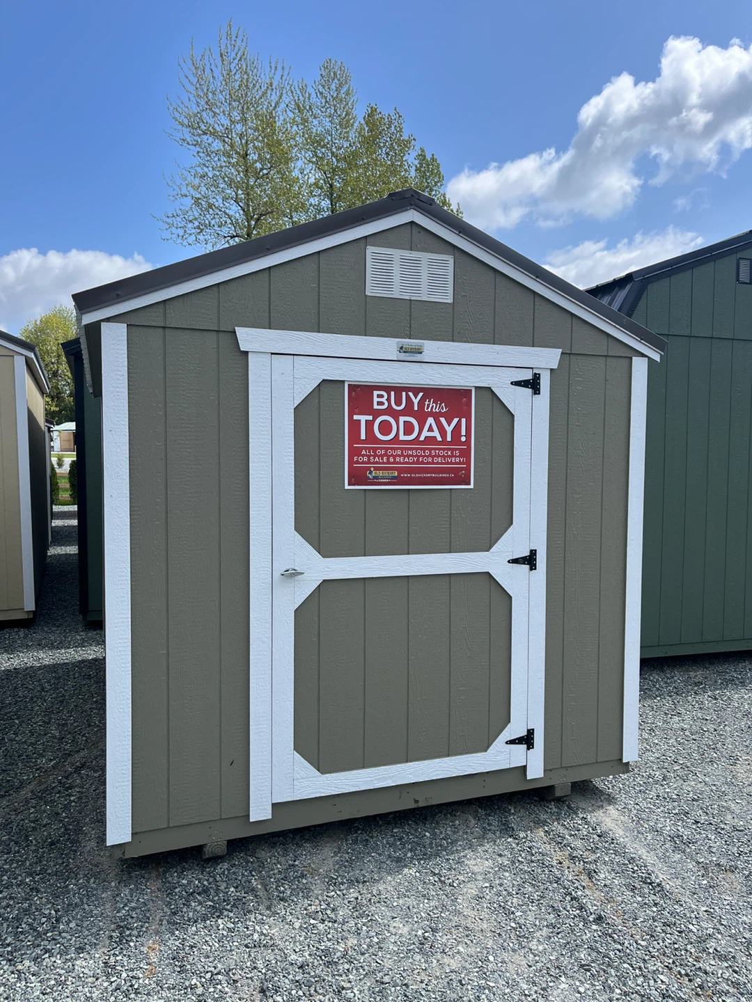 8x12 Utility Shed - photo 2