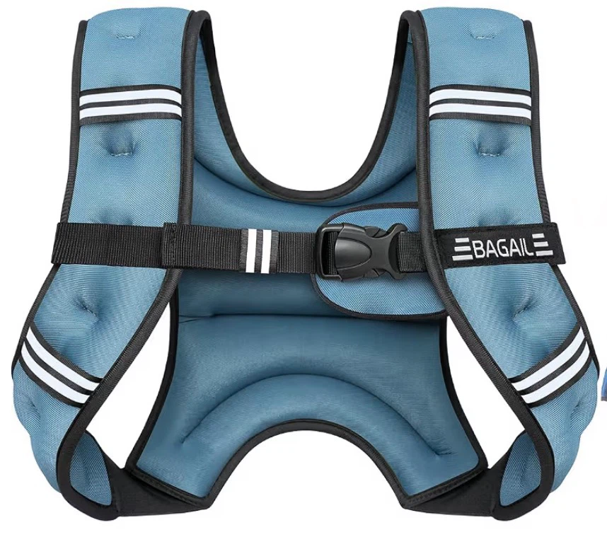 New BAGAIL 12lbs Weighted Vest with Detachable Phone Pouch