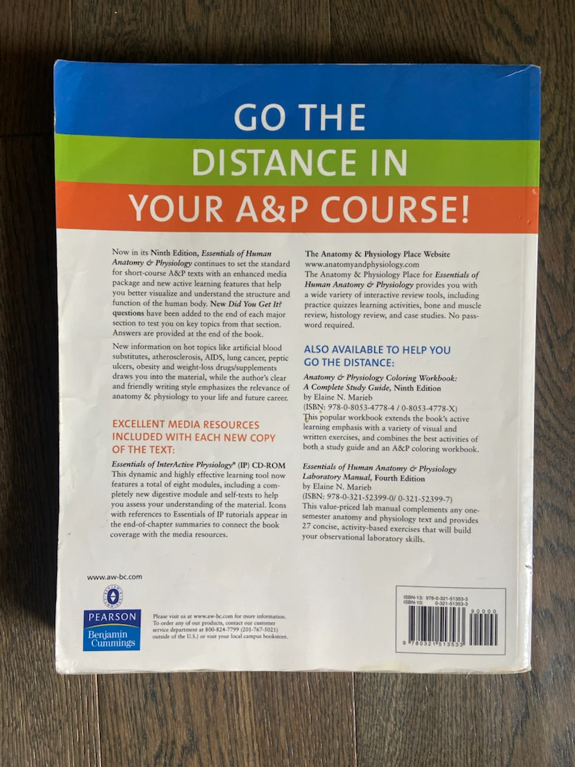 Essentials of Human Anatomy & Physiology by Elaine N. Marieb - photo 2