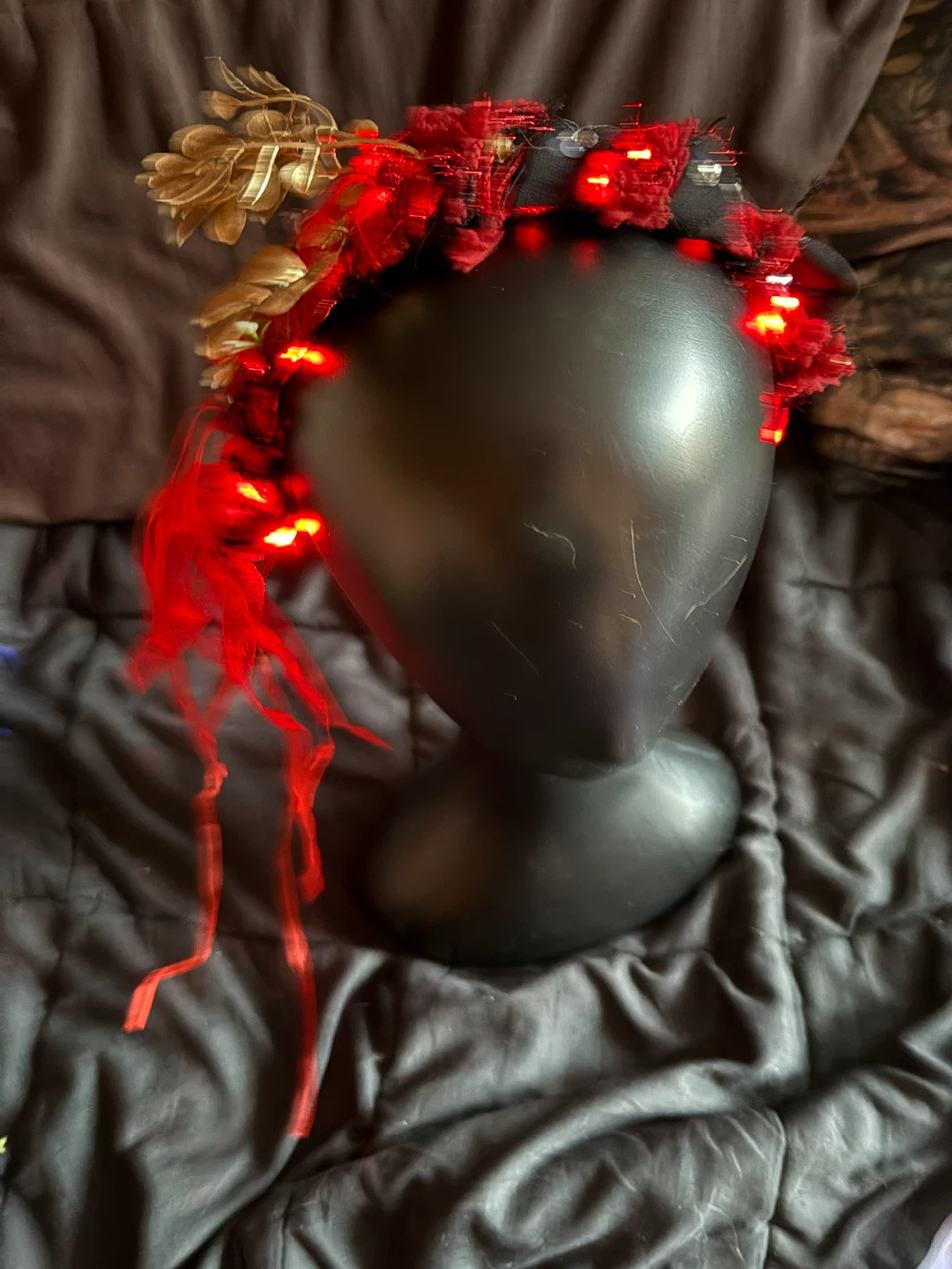Red and Gold Light-Up Headband - photo 4