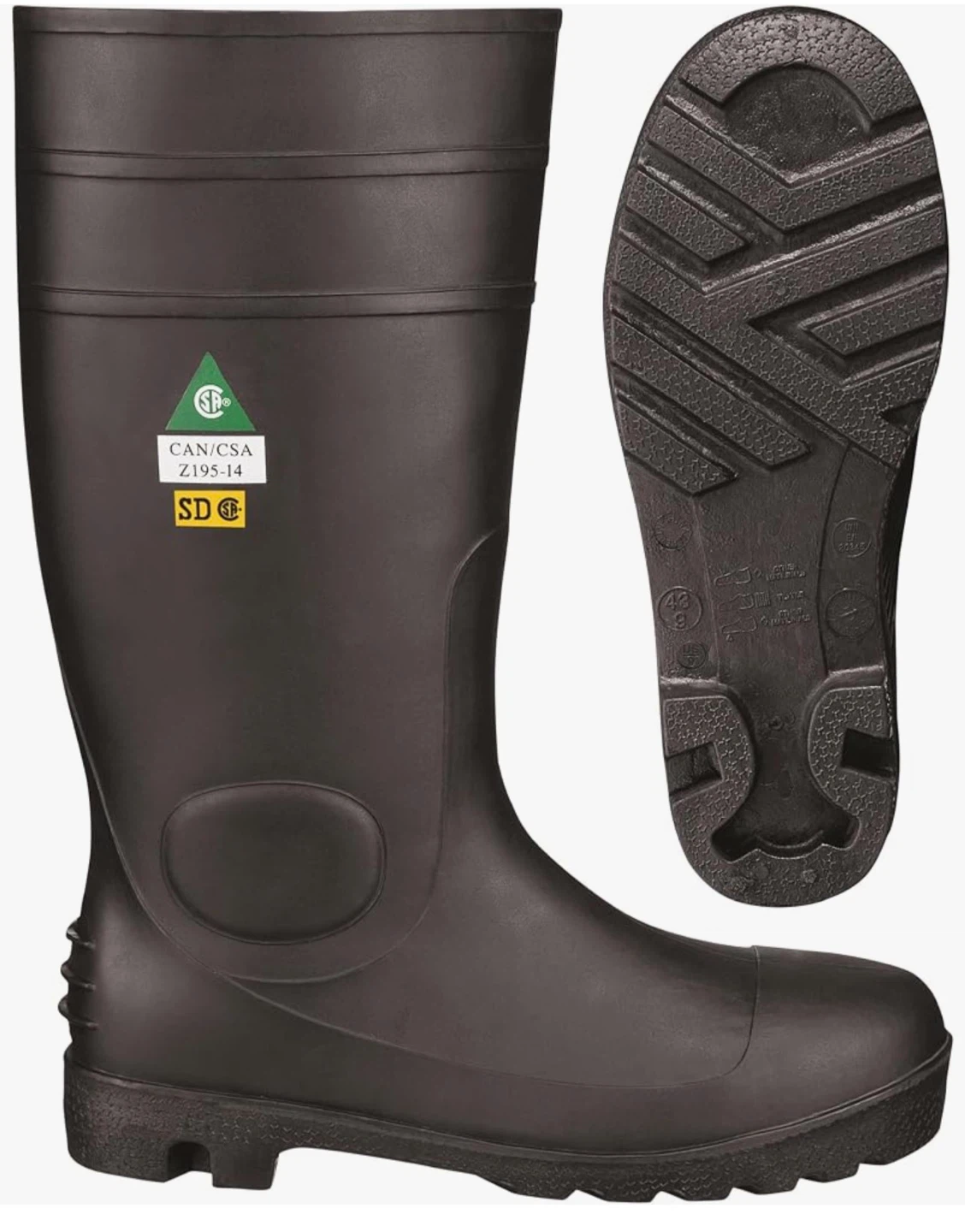 New Steel Toe Safety Boots  Men’s Size 8 /Women’s Size 10