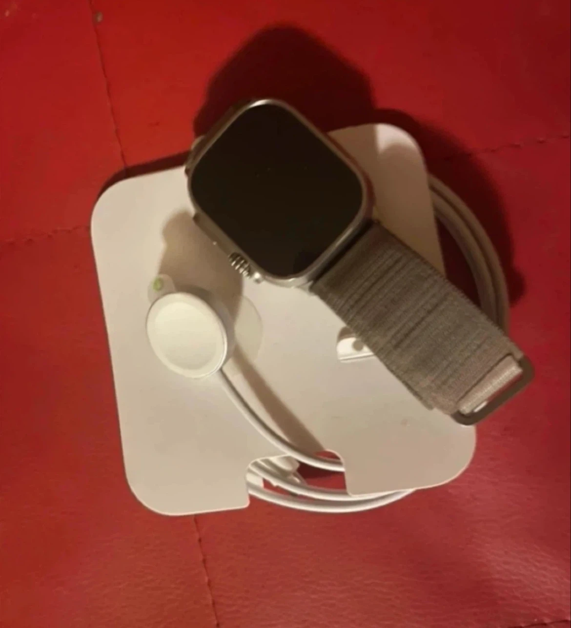 Apple Watch Ultra with Charging Cable