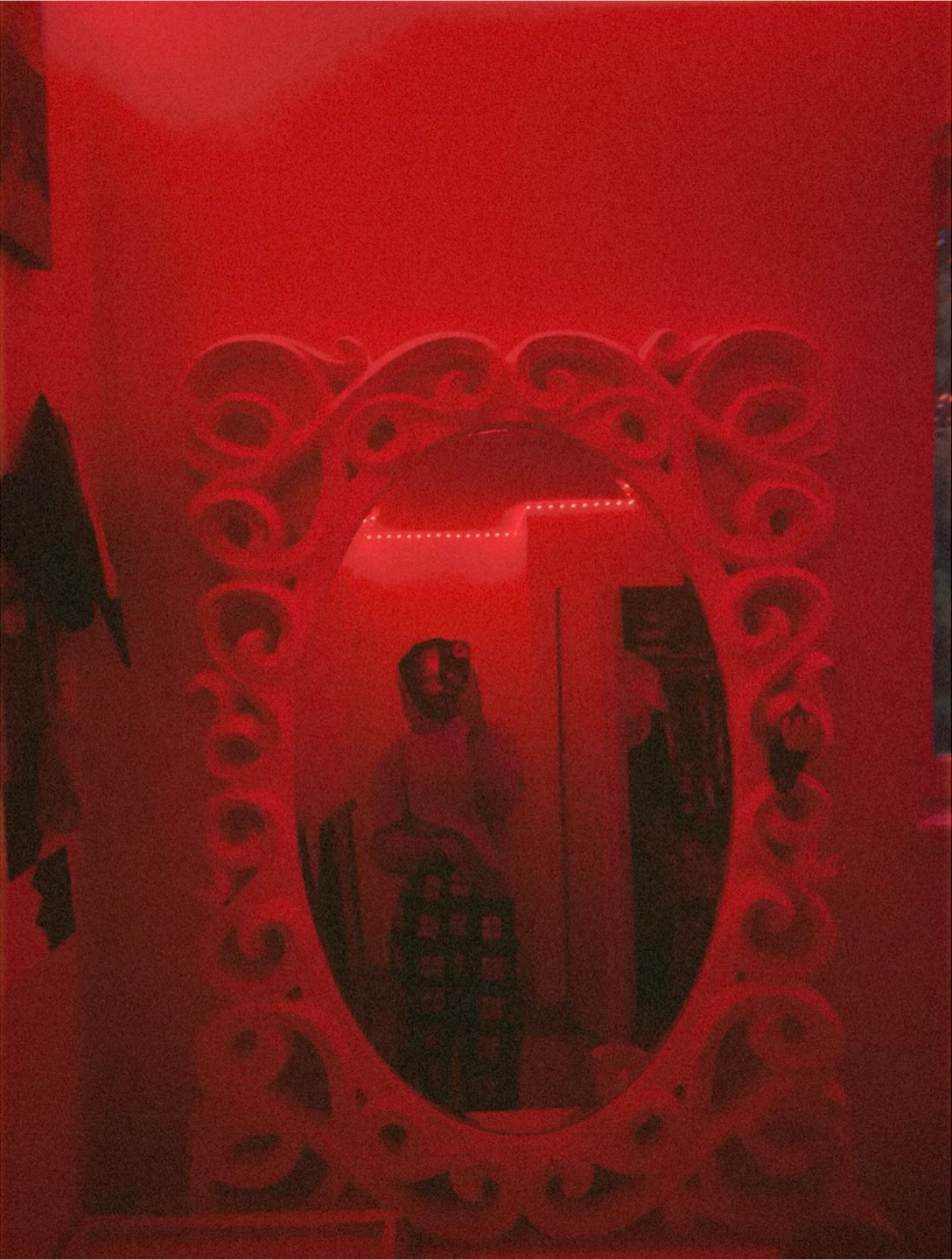 Ornate Oval Mirror with LED Lights - photo 5