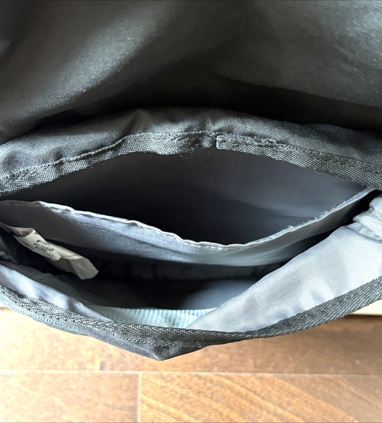 Black Crossbody Bag with Multiple Compartments - photo 3