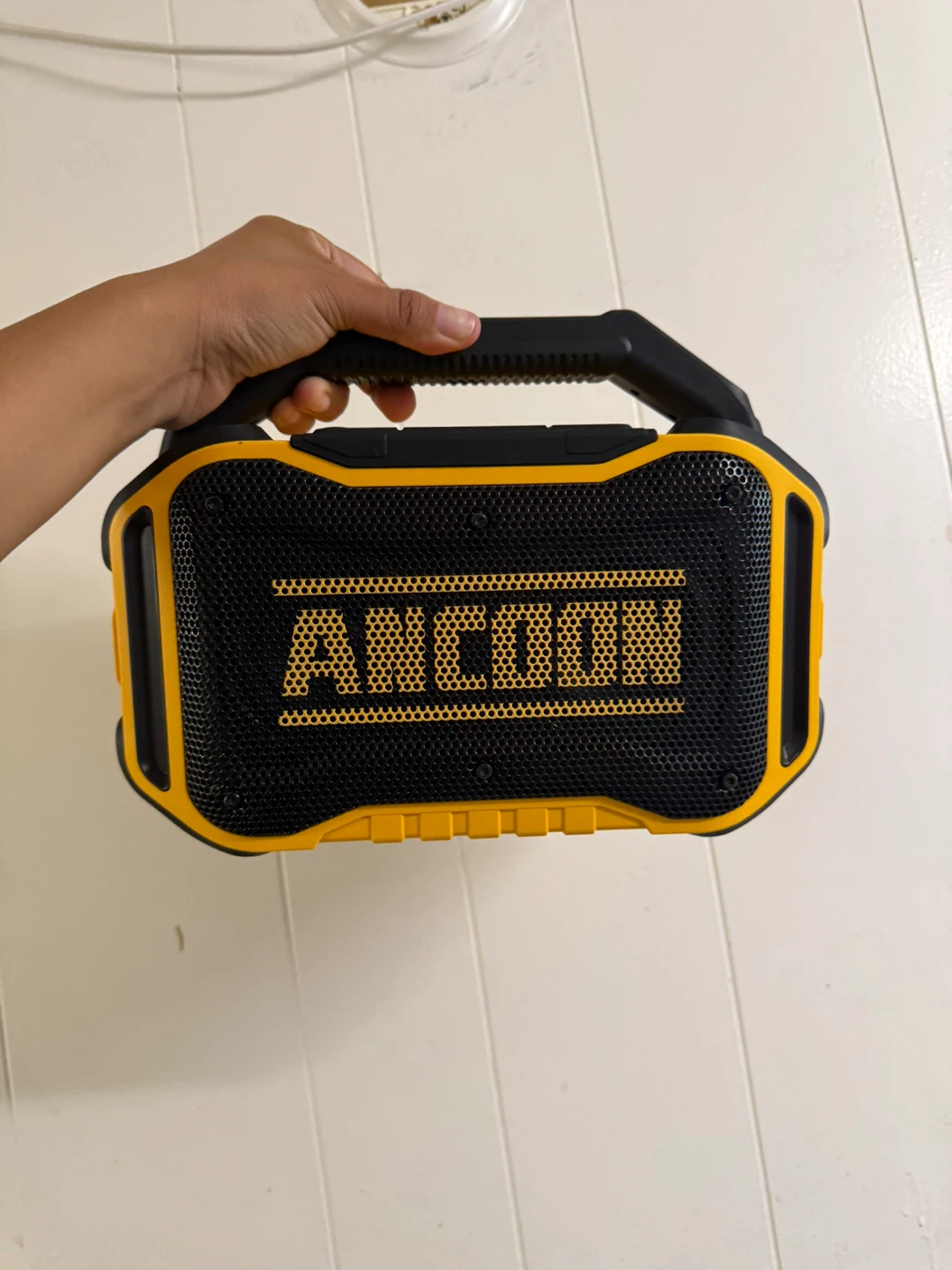 ANCOON Portable Bluetooth Speaker - Yellow - photo 2