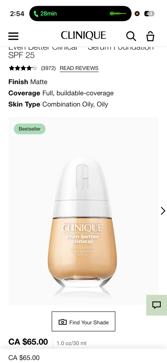 Clinique Even Better Clinical Serum Foundation SPF 25 - photo 4
