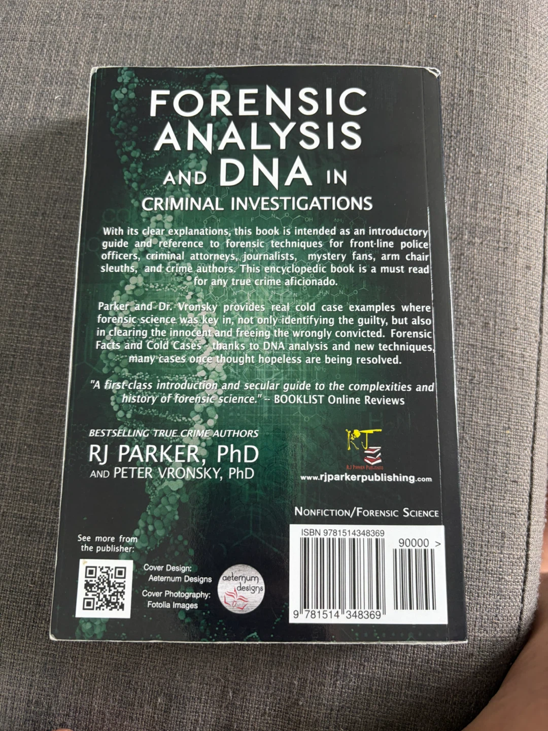 Forensic Analysis and DNA in Criminal Investigations Book - photo 2