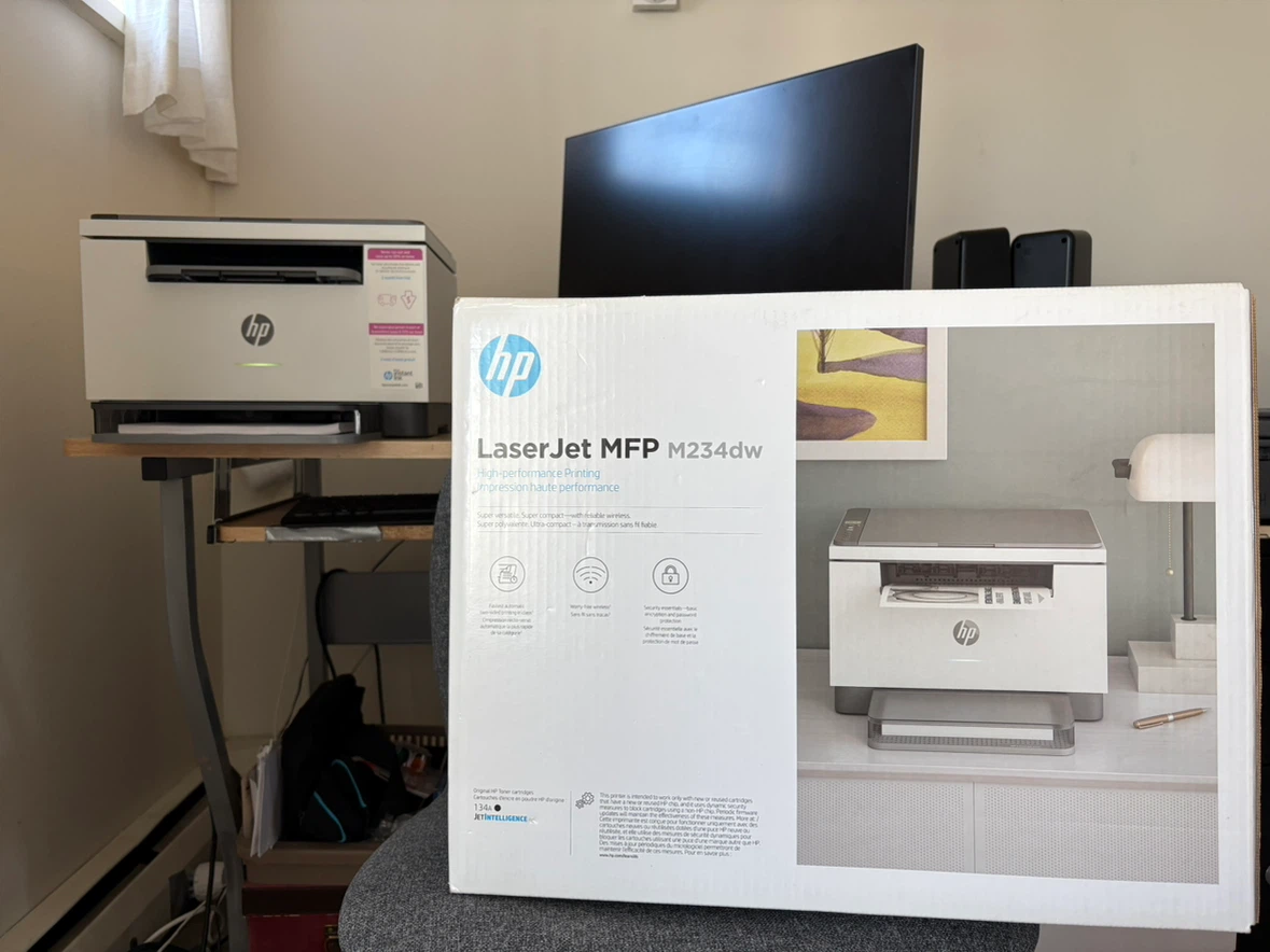 HP Laser Jet MFP M234dw - Excellent condition + original box - photo 3