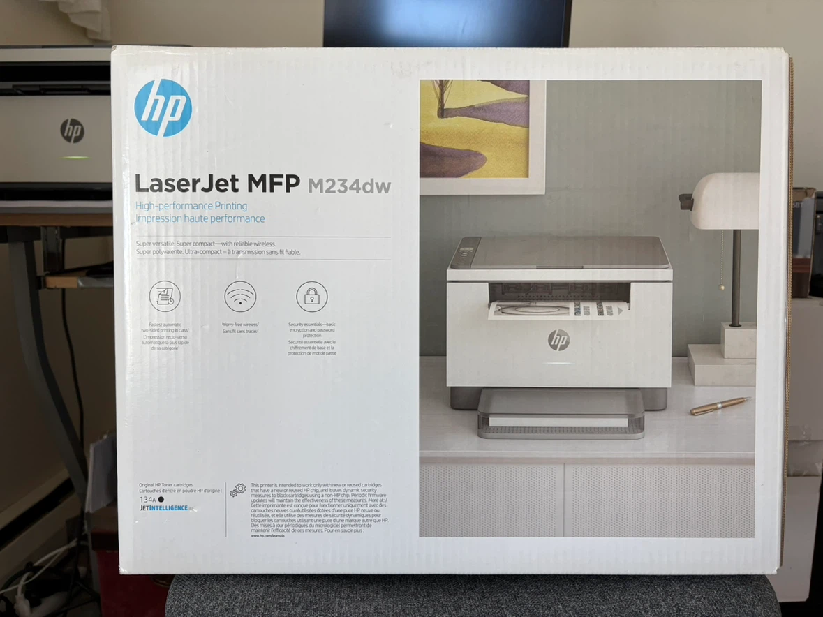 HP Laser Jet MFP M234dw - Excellent condition + original box - photo 4