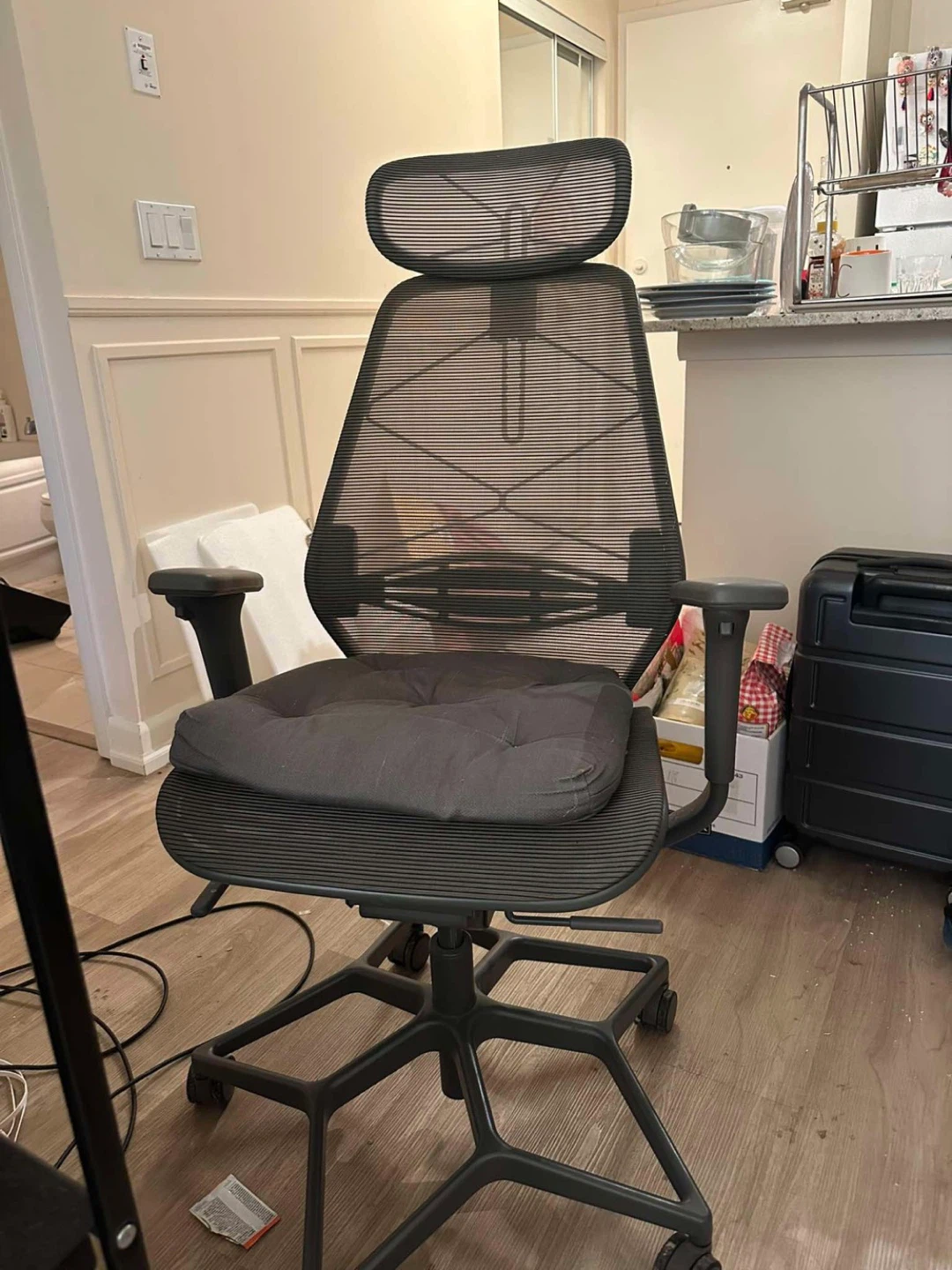 IKEA STYRSPEL Mesh Chair - Dark Gray - photo 2