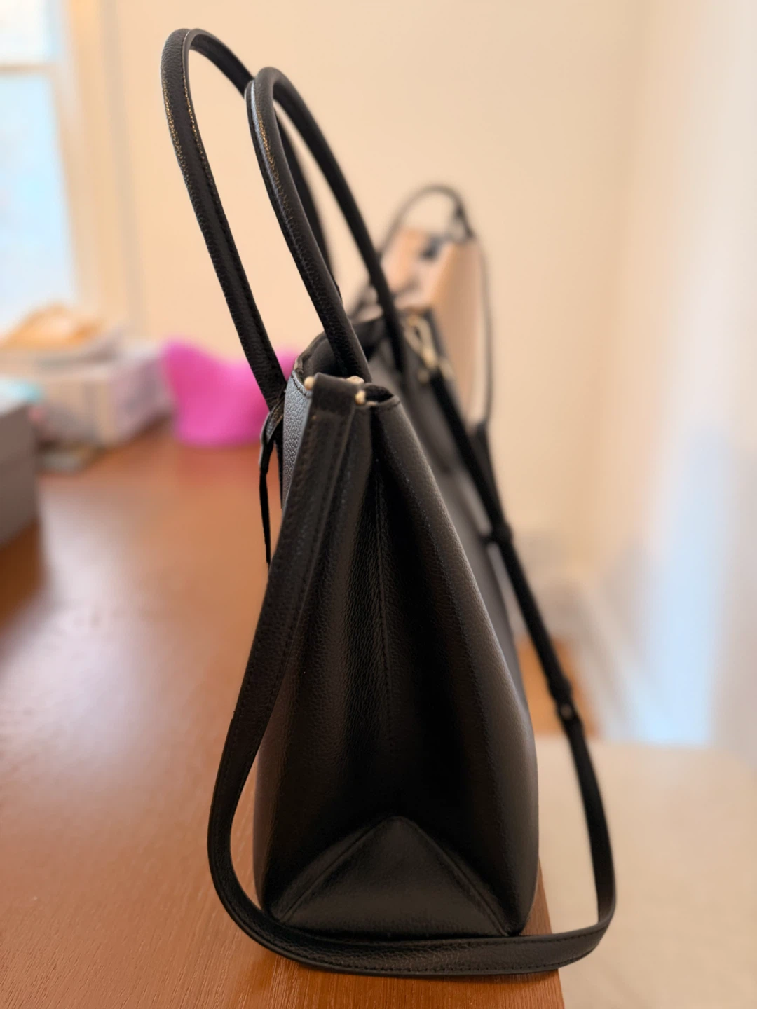 Kate Spade New York Black Leather Tote Bag - photo 3