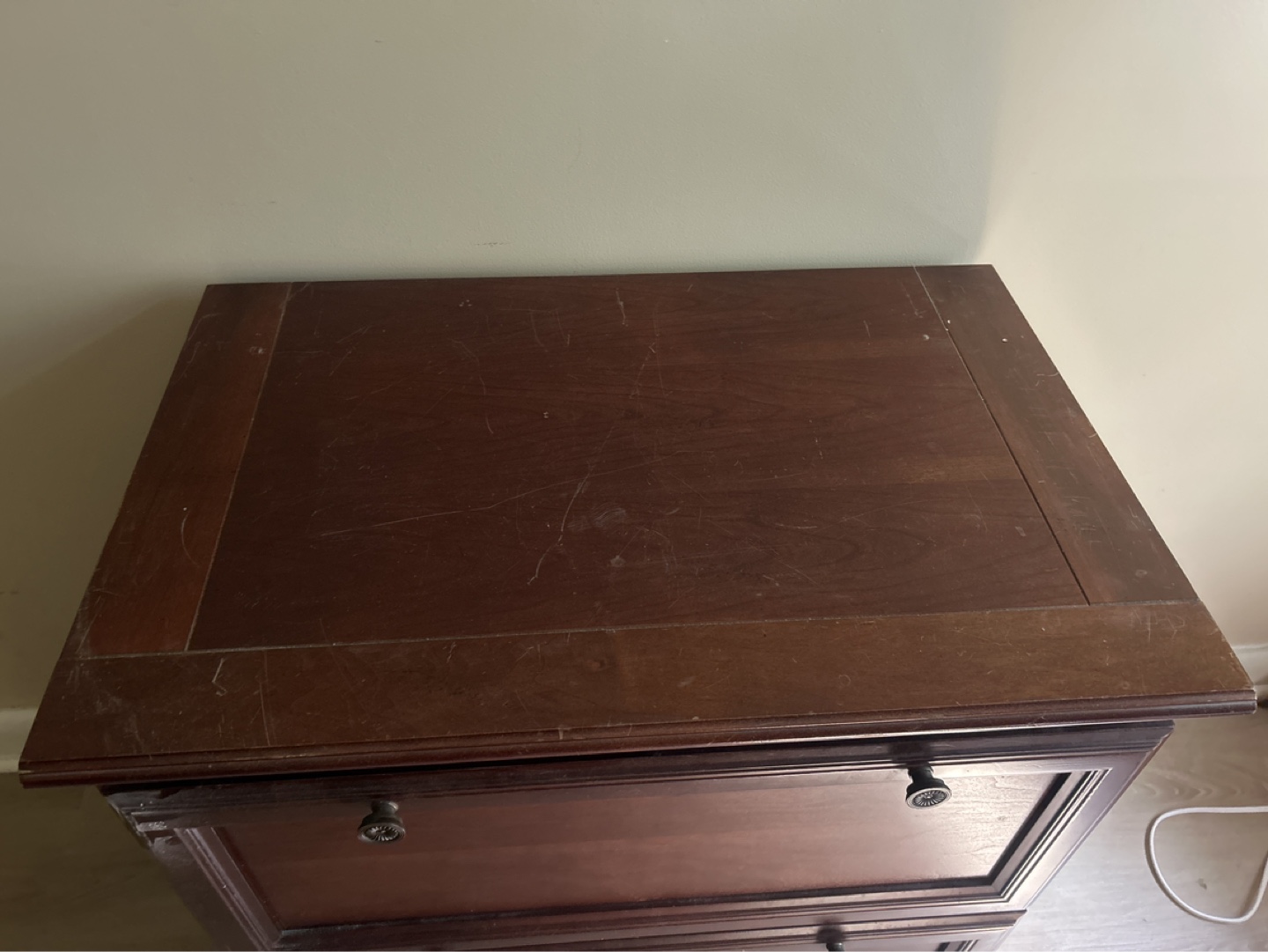 Wooden Filing Cabinet - photo 2