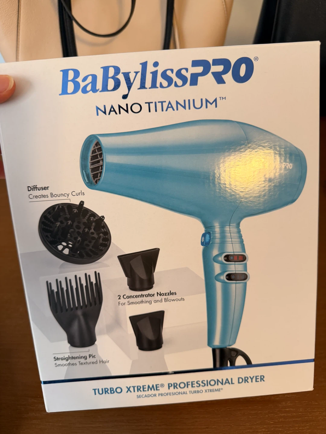 BaBylissPRO Nano Titanium Turbo Xtreme Professional Dryer