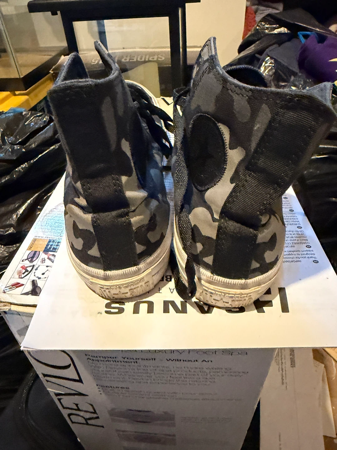 Converse All Star High Top Camo Sneakers - photo 4
