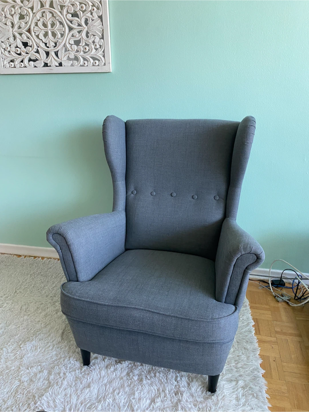 Strandmon IKEA Armchair in Grey