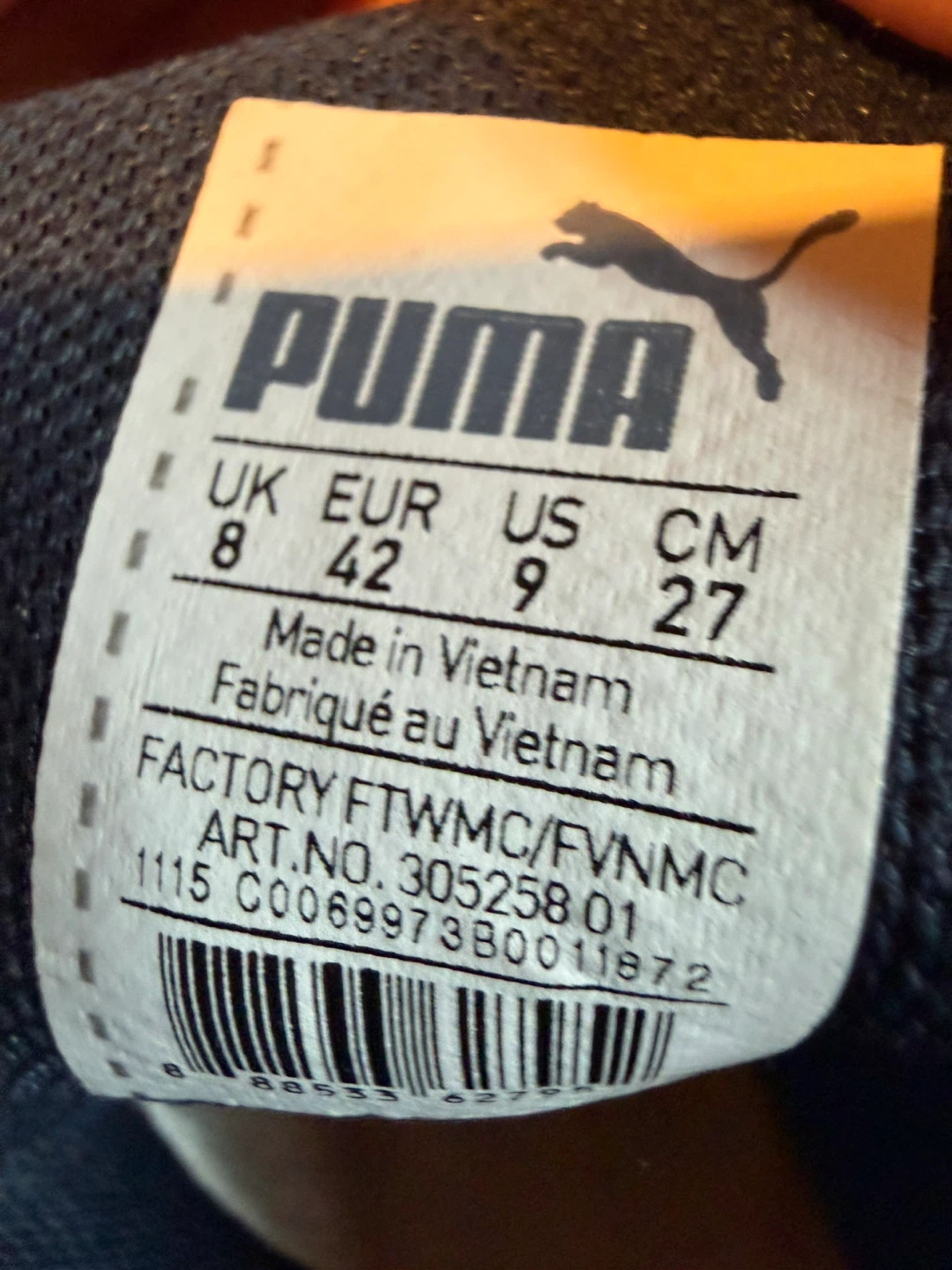 Puma Men's Sneakers Size 9 - photo 3